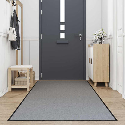 vidaXL Paillasson gris 115x300 cm