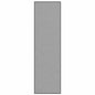 vidaXL Paillasson gris 115x400 cm