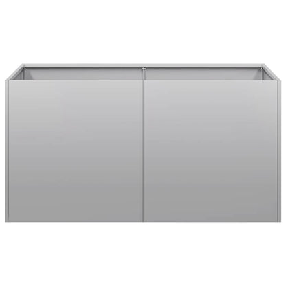 vidaXL Jardinière 80x40x40 cm acier galvanisé