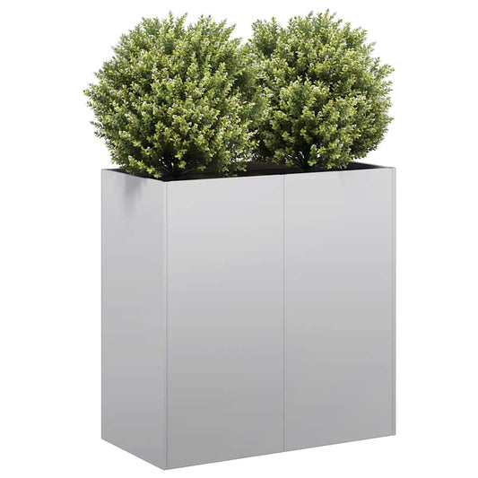 vidaXL Jardinière 80x40x80 cm acier galvanisé