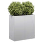 vidaXL Jardinière 80x40x80 cm acier galvanisé