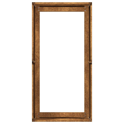 vidaXL Jardinière rouillé 40x80x40 cm acier inoxydable