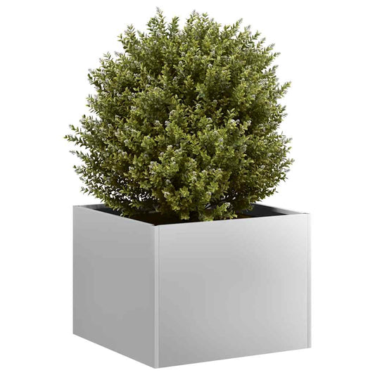 vidaXL Jardinière 40x40x30 cm acier galvanisé