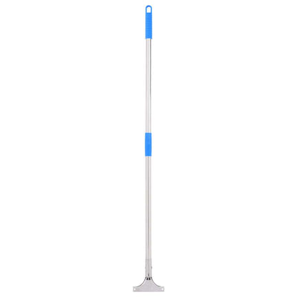 vidaXL Raclettes à plancher 5 pcs 55x119,5 cm acier et caoutchouc