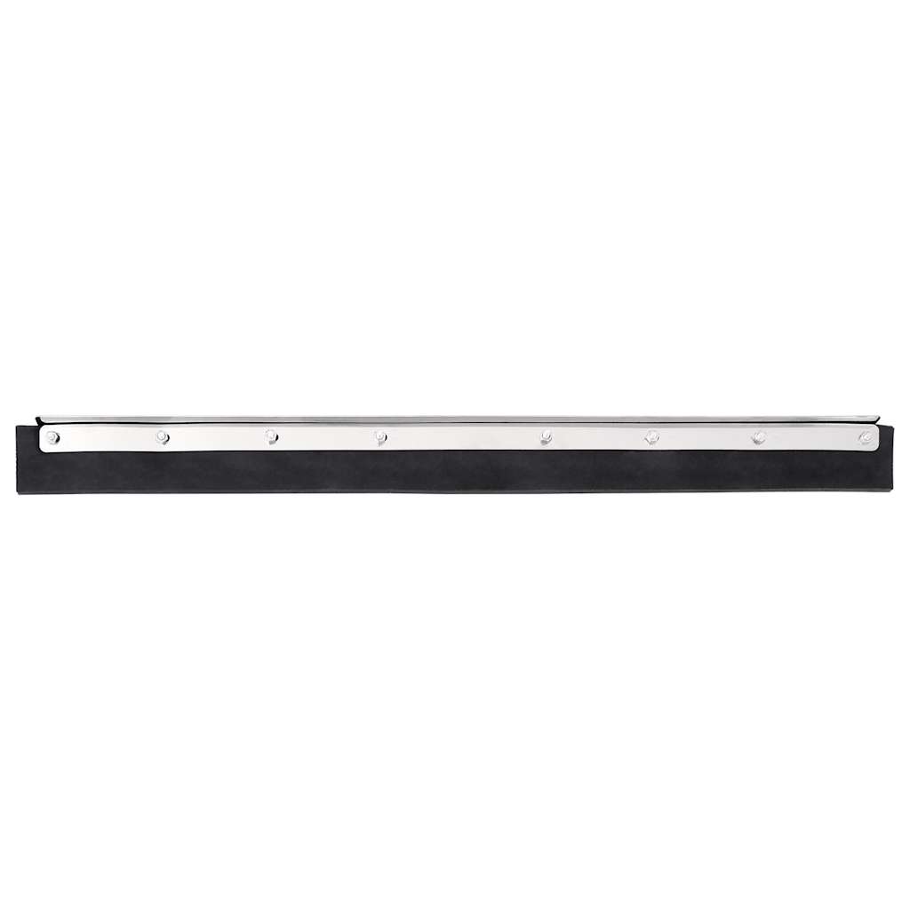 vidaXL Raclettes à plancher 5 pcs 55x119,5 cm acier et caoutchouc