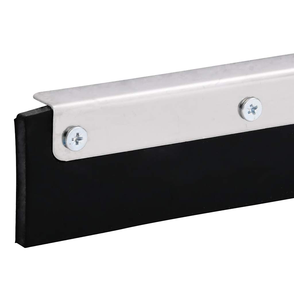 vidaXL Raclettes à plancher 5 pcs 55x119,5 cm acier et caoutchouc