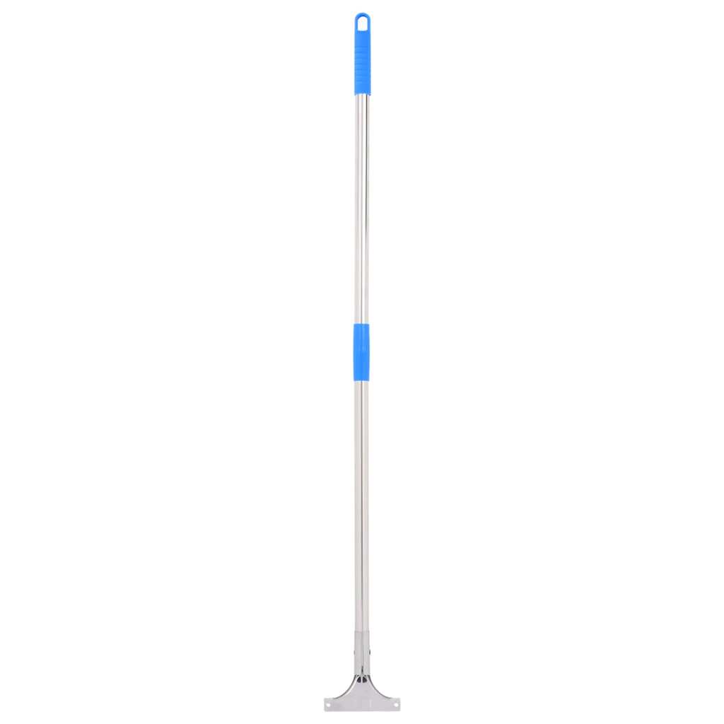 vidaXL Raclettes à plancher 5 pcs 75x119,5 cm acier et caoutchouc