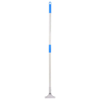 vidaXL Raclettes à plancher 5 pcs 75x119,5 cm acier et caoutchouc