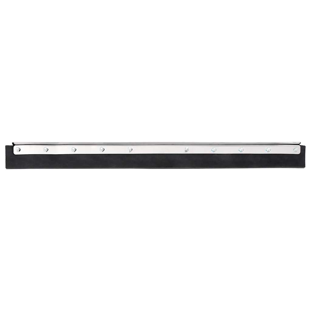 vidaXL Raclettes à plancher 5 pcs 75x119,5 cm acier et caoutchouc
