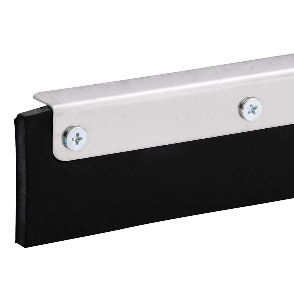 vidaXL Raclettes à plancher 5 pcs 75x119,5 cm acier et caoutchouc