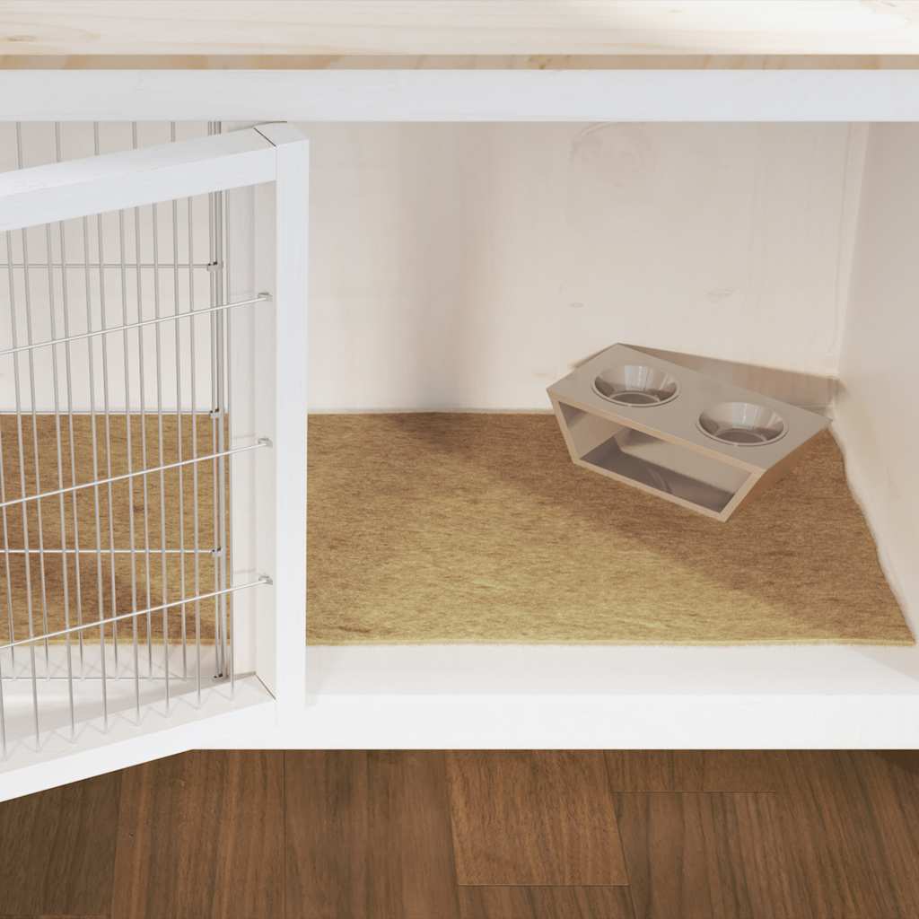 vidaXL Tapis de chanvre pour rongeurs 1x1 m 5 mm