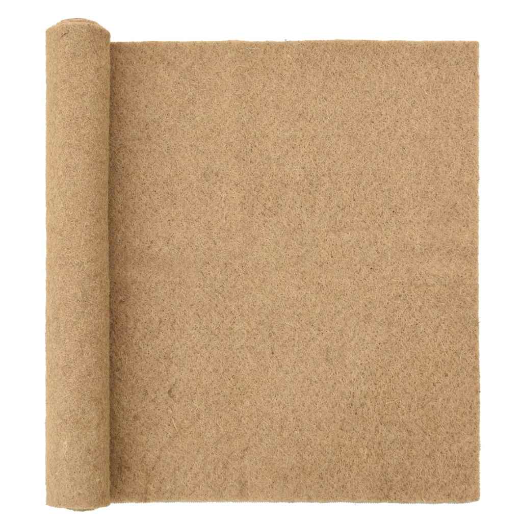 vidaXL Tapis de chanvre pour rongeurs 1x1 m 5 mm