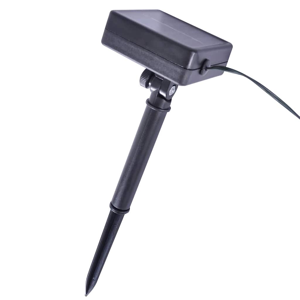 vidaXL Boules de buis artificielles avec lumières LED 2 pcs vert 22 cm