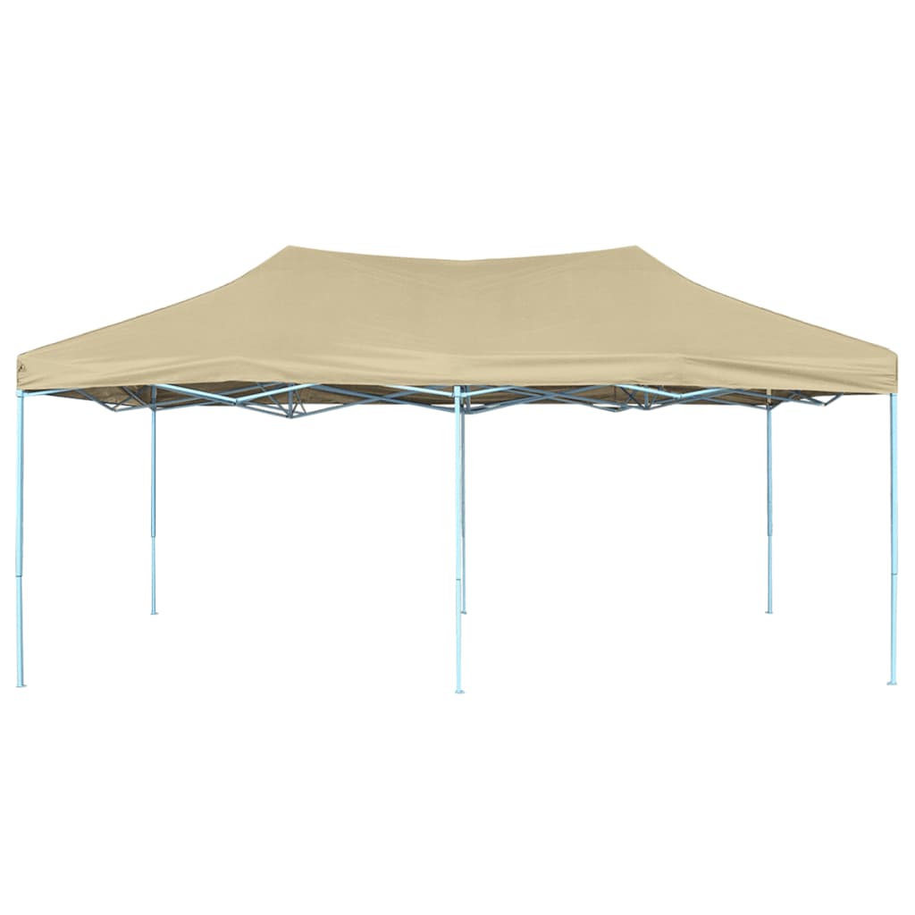 vidaXL Tente pliable 3 x 6 m Blanc crème