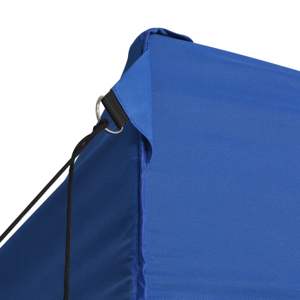 vidaXL Tente pliable avec 4 parois latérales 3 x 4,5 m Bleu