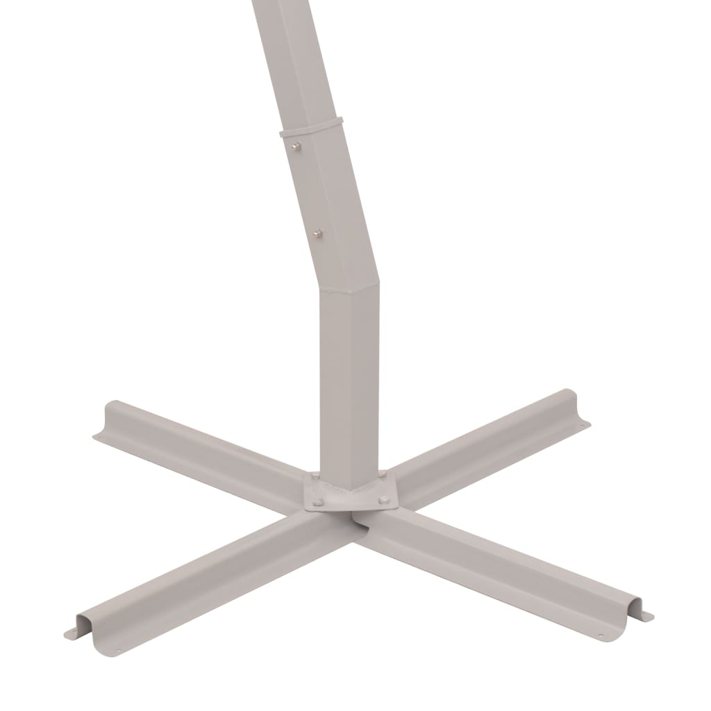 vidaXL Parasol 300 x 300 cm Poteau en Aluminium Vert