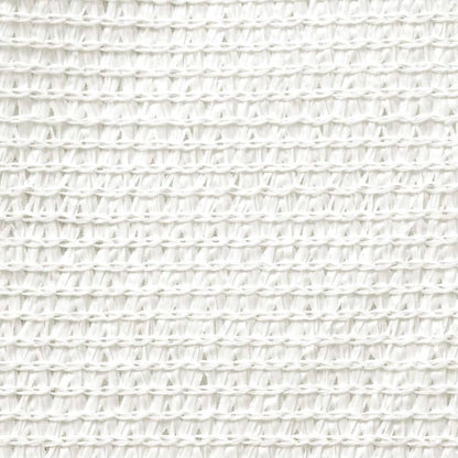 vidaXL Voile de parasol PEHD Carré 3,6 x 3,6 m Blanc