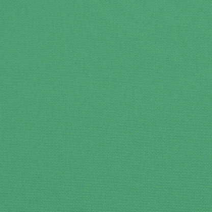 vidaXL Coussins de chaise de jardin à dossier haut lot de 4 vert tissu