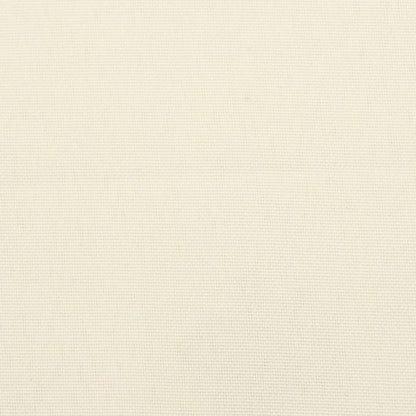 vidaXL Coussin de banc de jardin crème 120x50x3 cm tissu oxford
