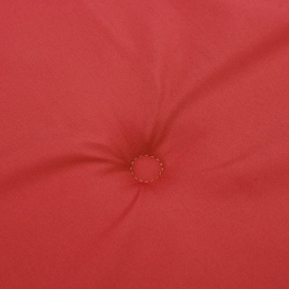 vidaXL Coussin de banc de jardin rouge 150x50x3 cm tissu oxford
