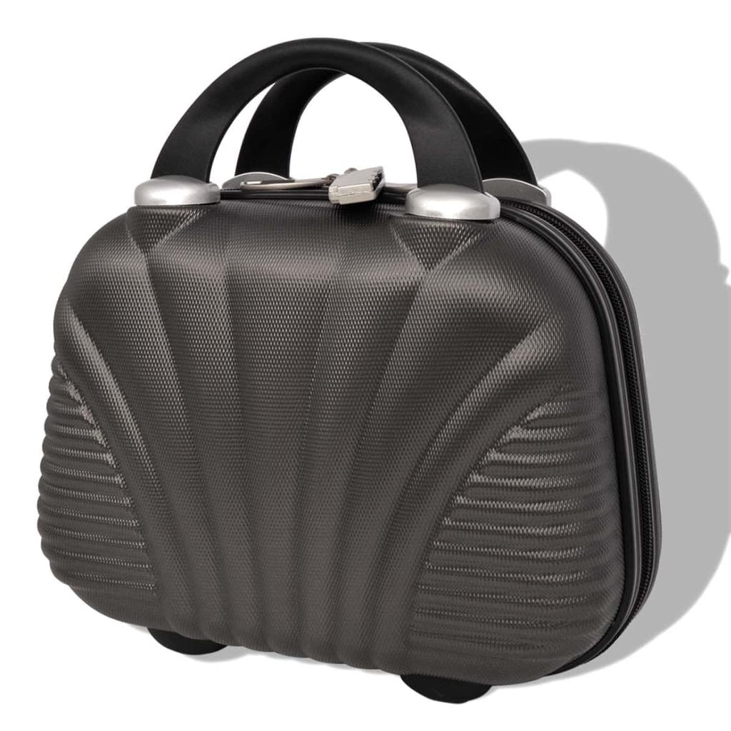 vidaXL Ensemble de valises à roulettes quatre pièces Anthracite
