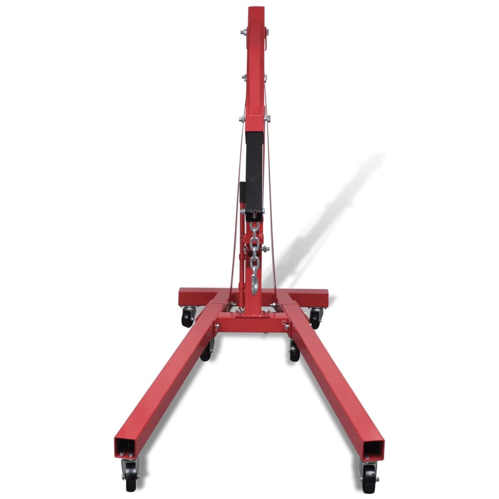 vidaXL Grue pliable pour moteurs 2 tonnes 88,2 kg