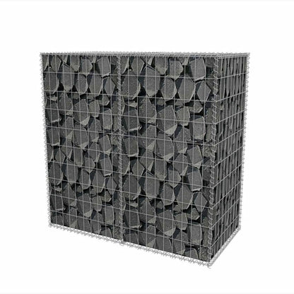 vidaXL Panier de gabion Acier galvanisé 100x50x100 cm