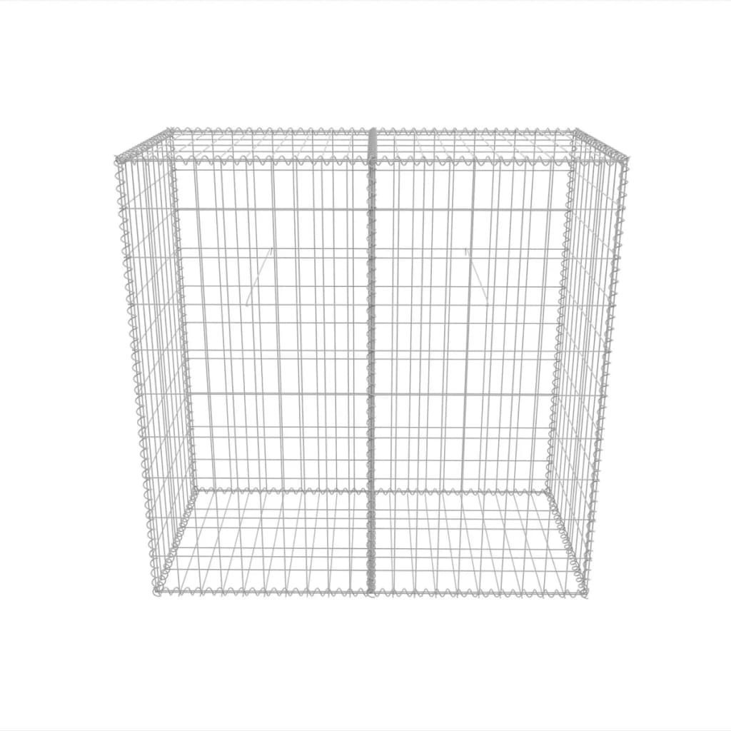 vidaXL Panier de gabion Acier galvanisé 100x50x100 cm