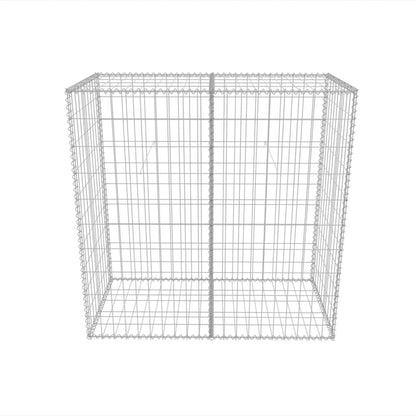 vidaXL Panier de gabion Acier galvanisé 100x50x100 cm