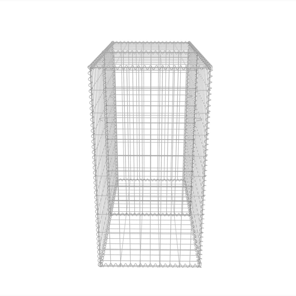 vidaXL Panier de gabion Acier galvanisé 100x50x100 cm