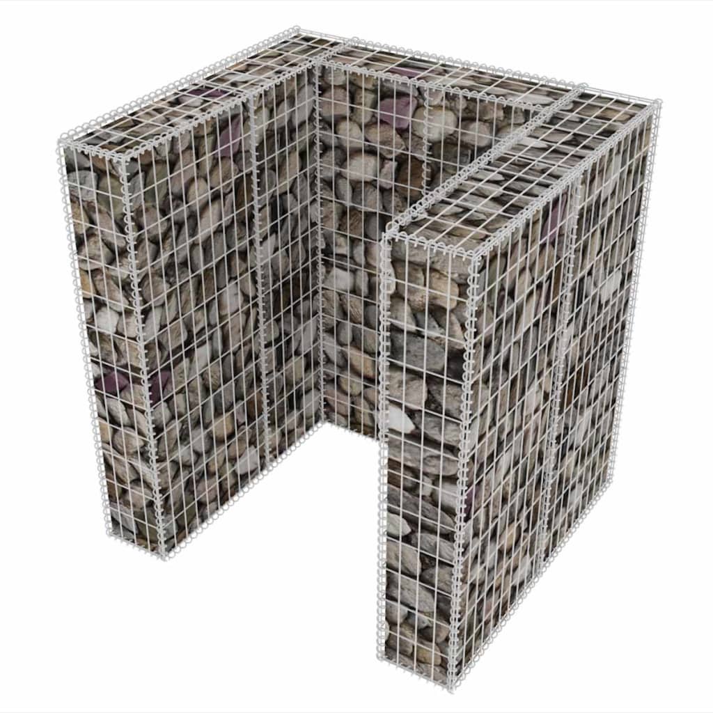vidaXL Panier de gabion simple Acier 110 x 100 x 120 cm