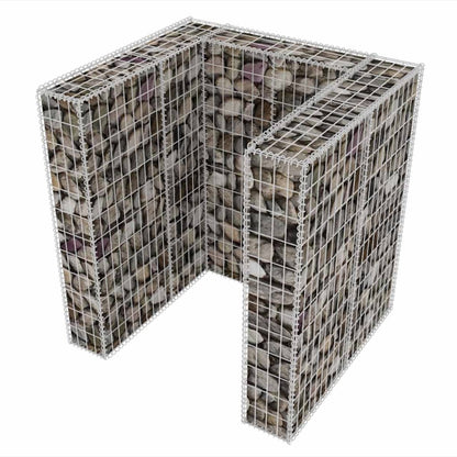 vidaXL Panier de gabion simple Acier 110 x 100 x 120 cm