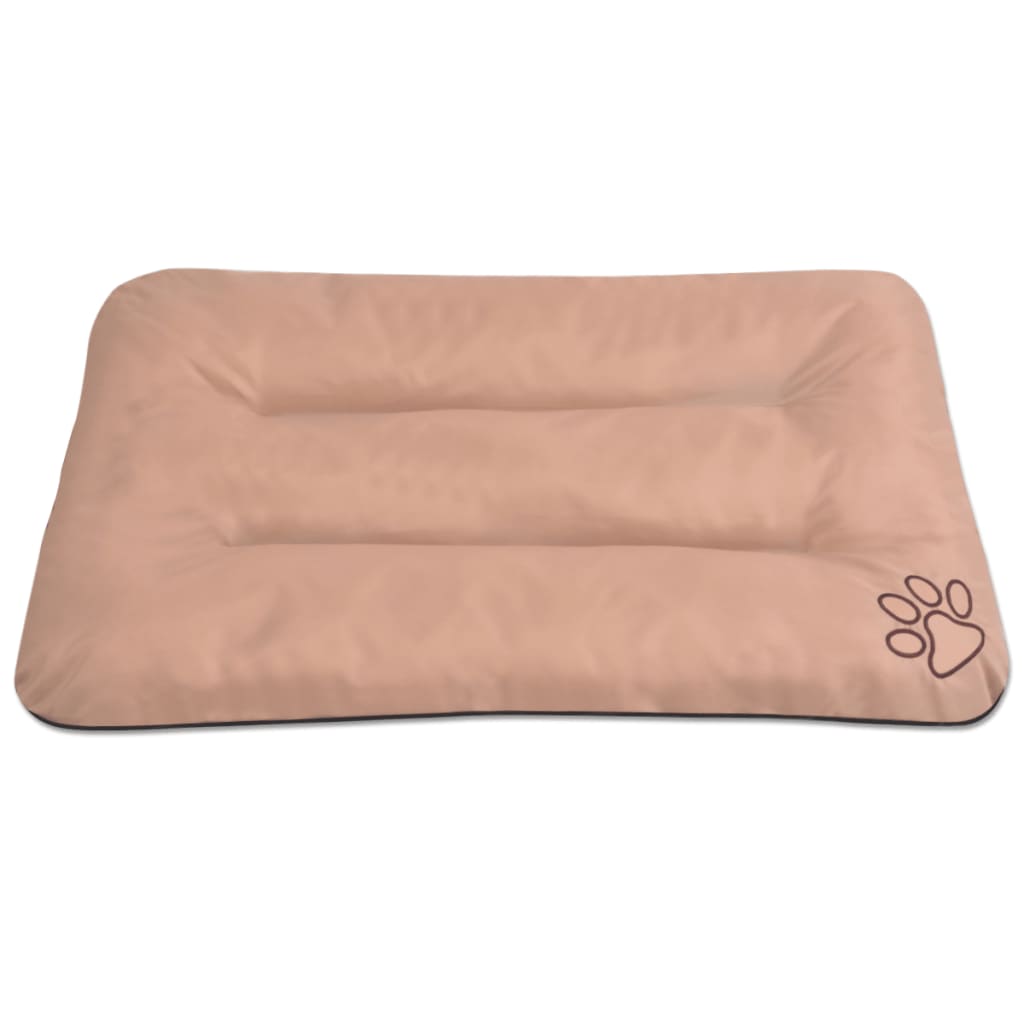 vidaXL Matelas pour chiens Taille XL Beige