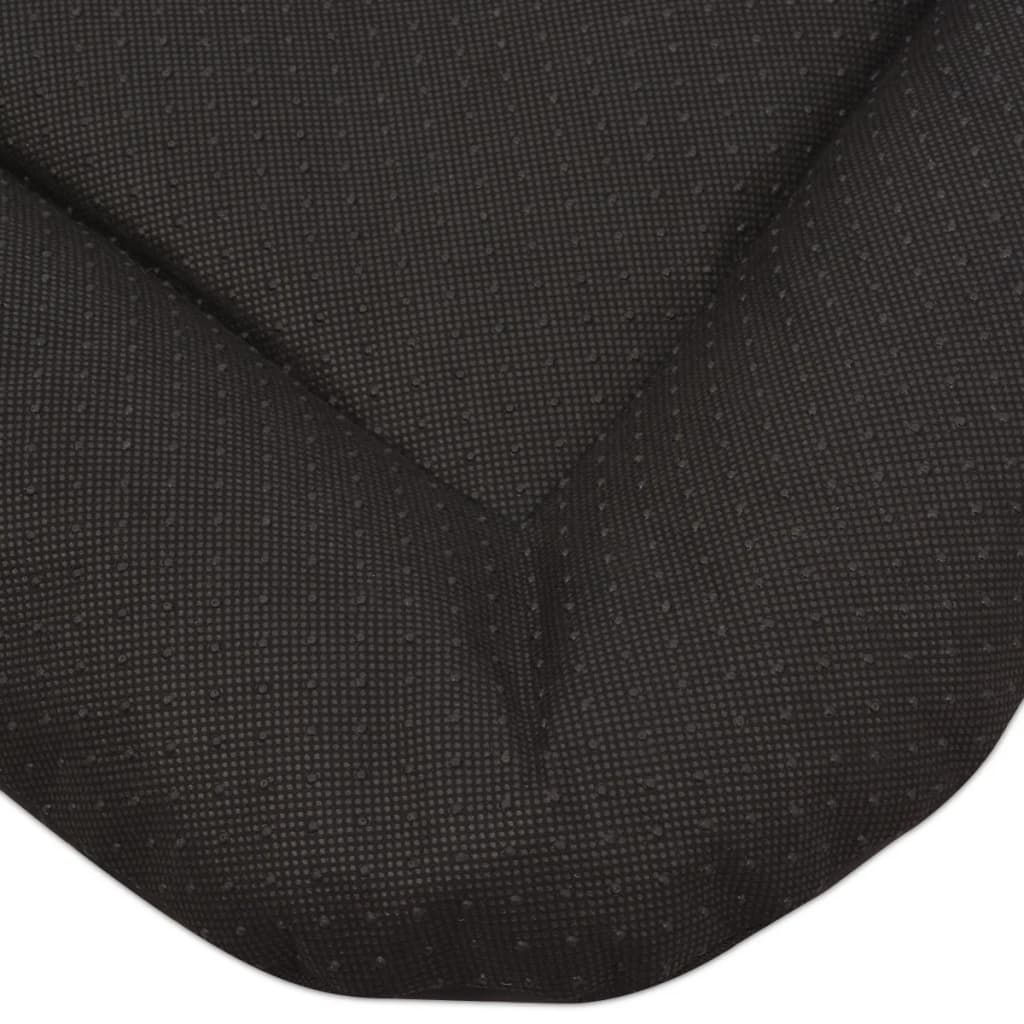 vidaXL Matelas pour chiens Taille L Noir