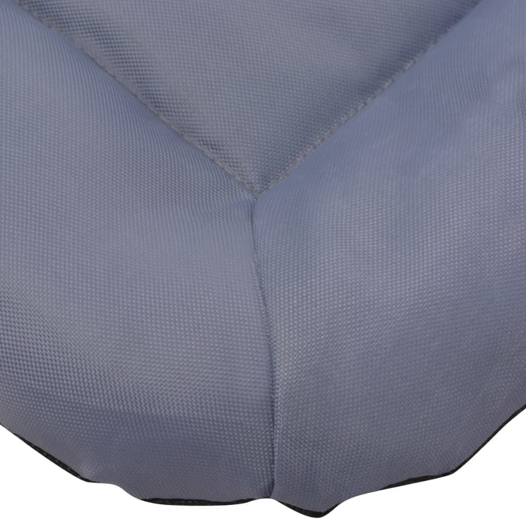 vidaXL Matelas pour chiens Taille L Gris