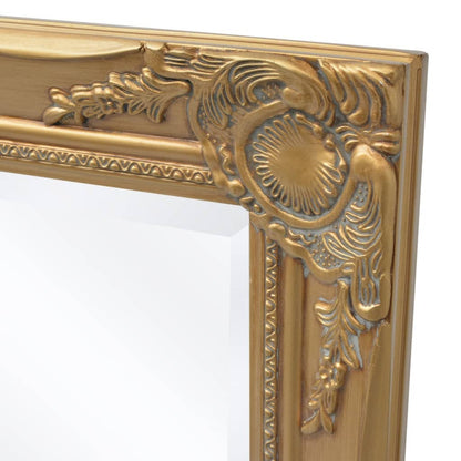 vidaXL Miroir mural style baroque 100x50 cm Doré