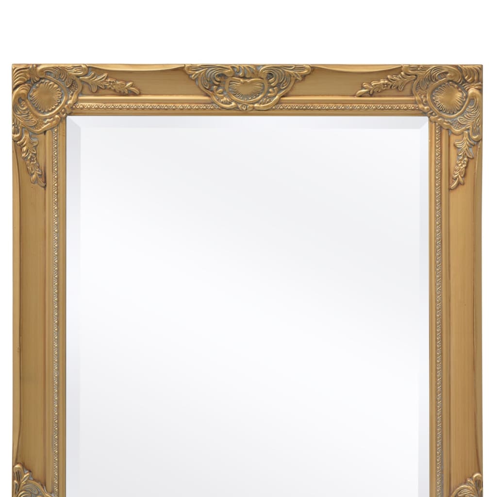 vidaXL Miroir mural style baroque 100x50 cm Doré