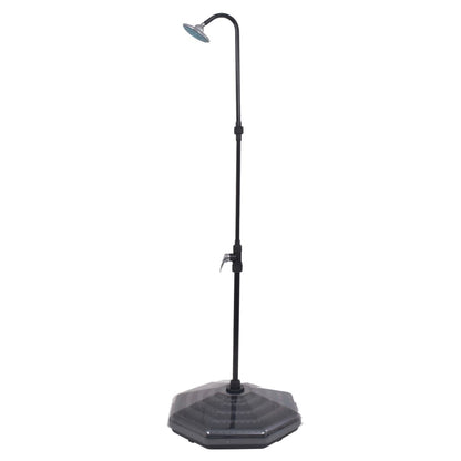vidaXL Douche solaire 20 L Aluminium HDPE