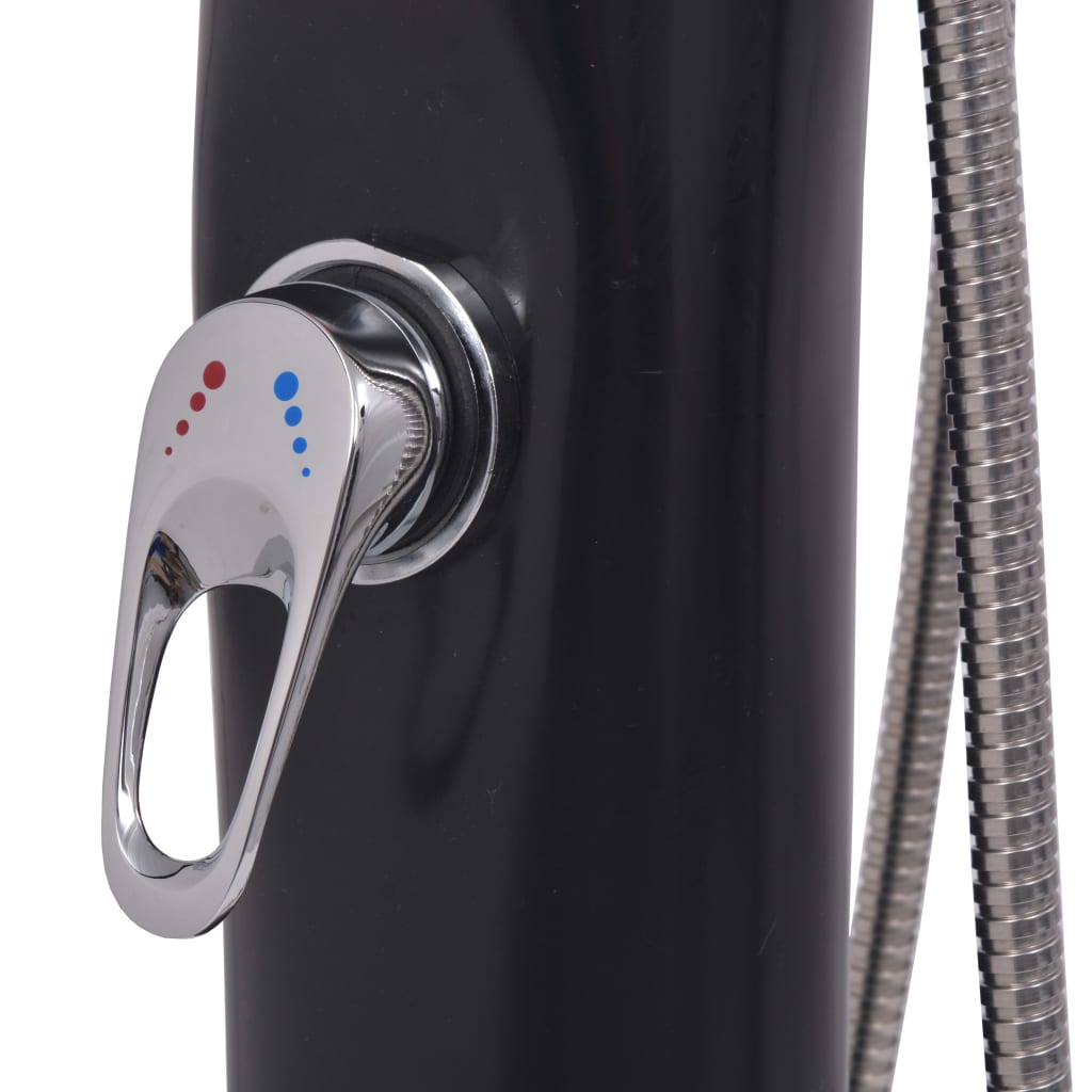 vidaXL Douche solaire 8 L PVC Acier