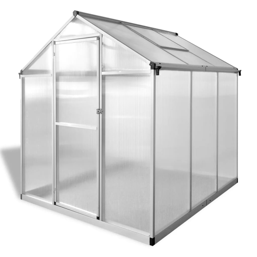 vidaXL Serre Aluminium renforcé 3,46 m²