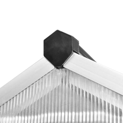 vidaXL Serre Aluminium renforcé 3,46 m²