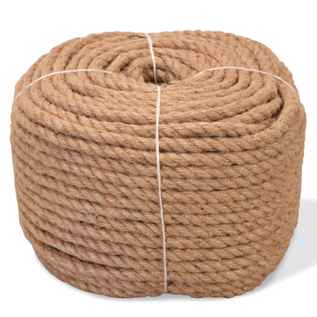 vidaXL Corde 100 % jute 10 mm 100 m