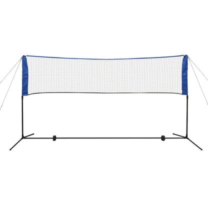 vidaXL Filet de badminton avec volants 300 x 155 cm