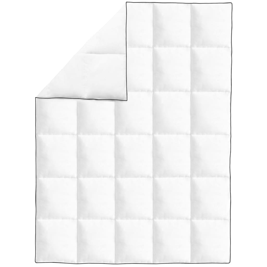 vidaXL Couette en duvet d'hiver 140 x 200 cm