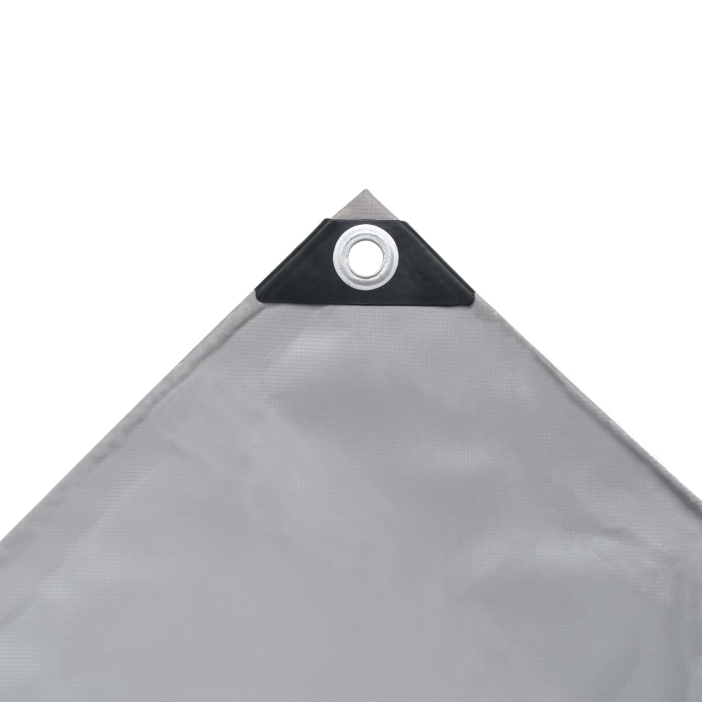 vidaXL Bâche 650 g / m² 3x5 m Gris