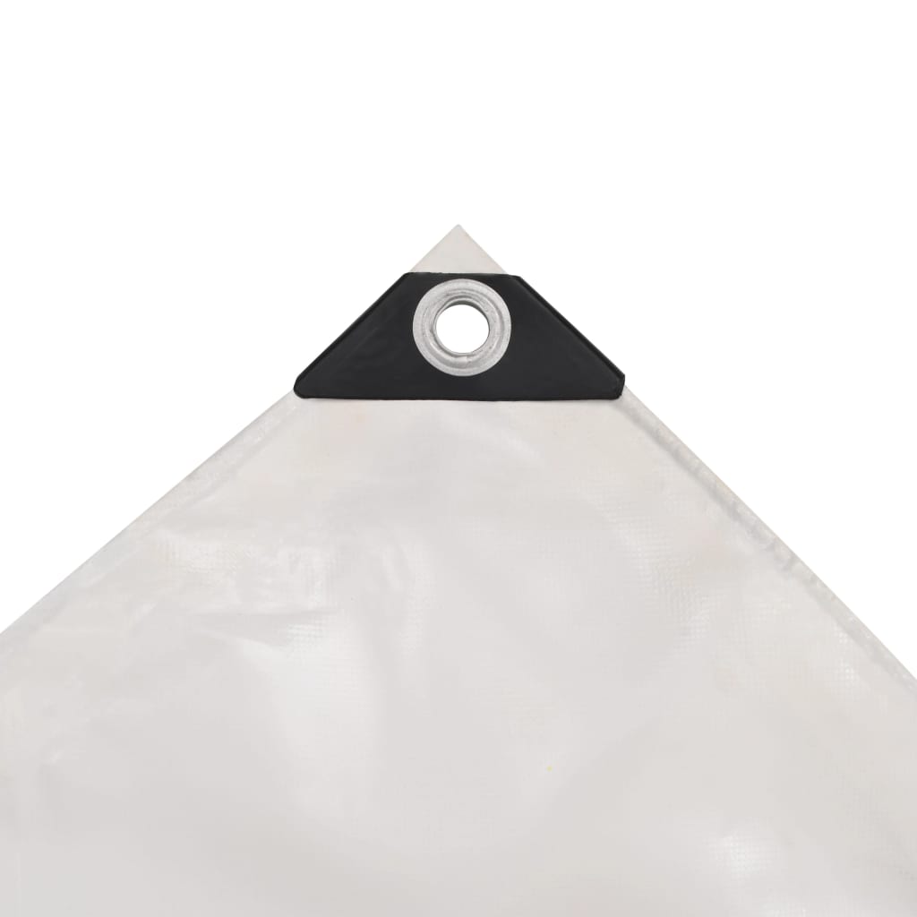 vidaXL Bâche 650 g / m² 3 x 3 m Blanc