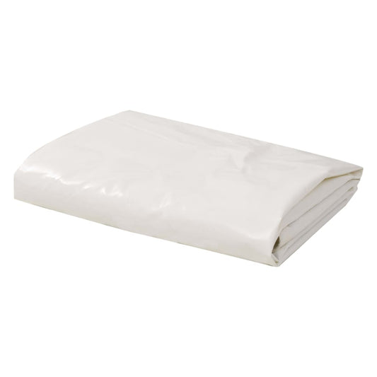 vidaXL Bâche 650 g / m² 4 x 7 m Blanc
