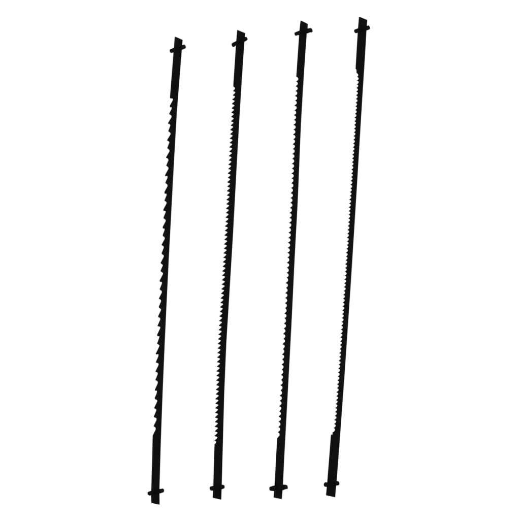 vidaXL Ensemble de scie à chantourner 108 pcs 125 W 252 mm