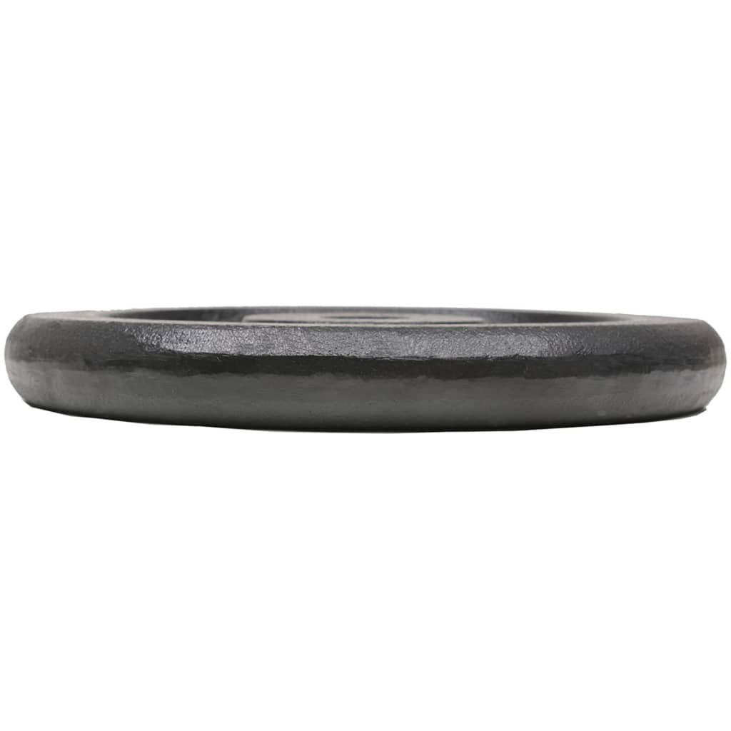 vidaXL Plaque de poids 4 pcs 4x7,5 kg Fonte