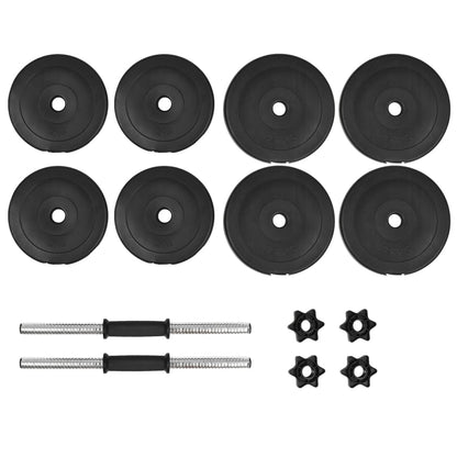vidaXL Ensemble d'haltères 14 pcs 20 kg